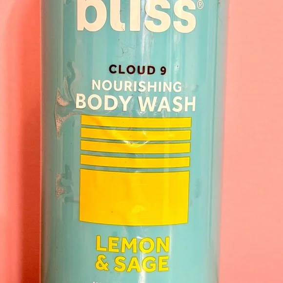 Bliss Lemon & Sage Body Wash - Blue Bottle - Picture 2 of 3